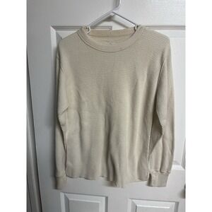 US Military Waffle Thermal Shirt Mens Large Extreme Cold Weather Undershirt